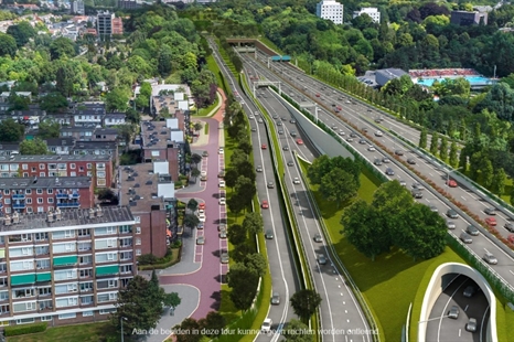 verbindingsweg Brailleweg Hereweg 2030